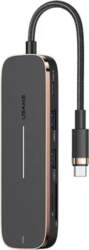 USAMS Adapter HUB 2xUSB + USB-C