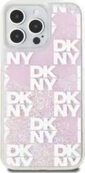 DKNY Liquid Glitter Checkered Pattern Case