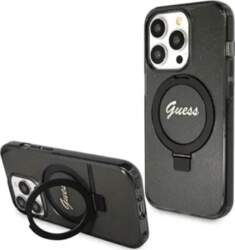 Guess Ring Stand Script Glitter MagSafe