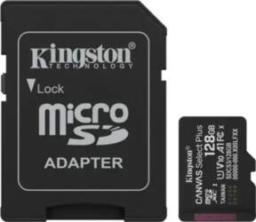 Kingston memory card microSD 128GB Canvas
