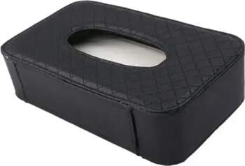 OEM Tissue box with strap black
