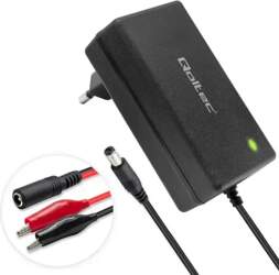 Qoltec Automatic charger for AGM GEL