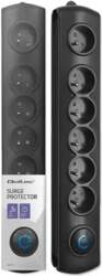 Qoltec Surge protector | 6 sockets