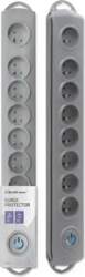 Qoltec Surge protector | 8 sockets