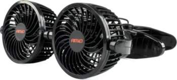 AMiO Auto ventilators ar klipsi 2×4"
