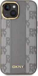 DKNY PU Leather Checkered Pattern Magsafe