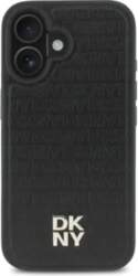 DKNY PU Leather Repeat Pattern Stack