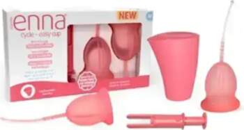 Enna Cycle 2 Menstrual Cups Size