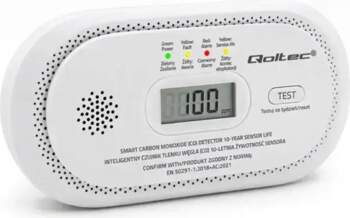 Qoltec Certified Wireless Carbon Monoxide (CO)