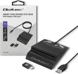 Qoltec Intelligent Smart ID chip card