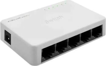 Qoltec Network SWITCH | 5 x