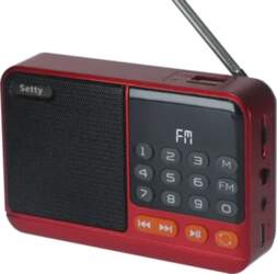 Setty mini FM radio + Bluetooth
