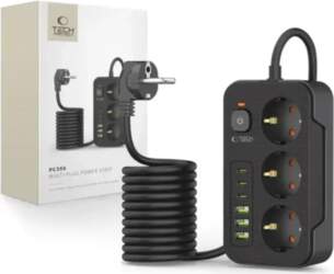 TECH-PROTECT PC3X6 POWER STRIP 3 USB