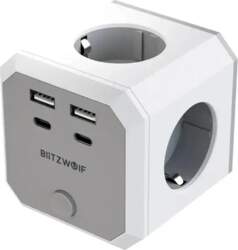 BlitzWolf BW-EC2 8-in-1 Power Cube (4xAC