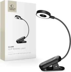TECH-PROTECT LL100 CLIP READING LIGHT BLACK