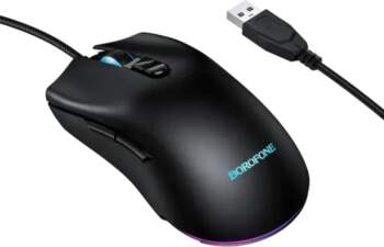 Borofone Computer mouse BG18 Valeroso black