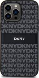 DKNY PU Leather Repeat Pattern Tonal