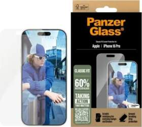 PanzerGlass Screen Protector iPhone 16 Pro