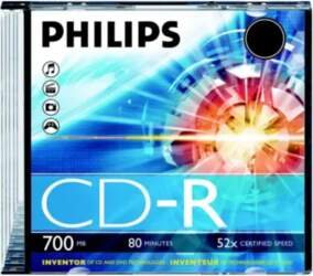 Philips CD-R 80 700MB slim case