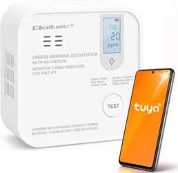 Qoltec Certified wireless Carbon monoxide (CO)