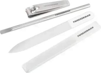 Tweezerman Glass Manicure Set - 4pc