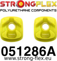 490 Engine mount rear lower inserts