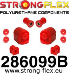 490 Set of front suspension polyurethane