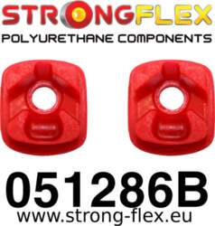 490 Engine mount rear lower inserts