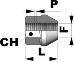 922 Cone Seat Open Nuts (N07)