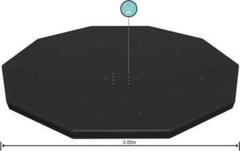Bestway Baseins pārsegs 3.05m