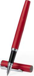 Roller ball pen with cap