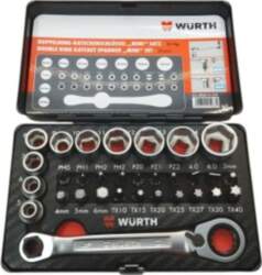 Wurth Double Ring Ratchet Spanner Mini
