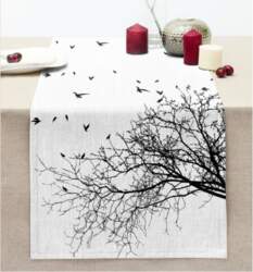 Galda celiņš 40x130 cm Black Tree