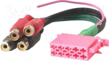 Audi (ISO - RCA) adapter LINE