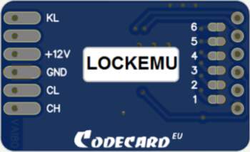 Codecard ESL, ELV emulator. LOCKEMU 2