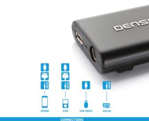Dension Adapter USB, iPhone, AUX for