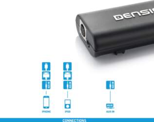 Dension Adapter iPhone, AUX for BMW