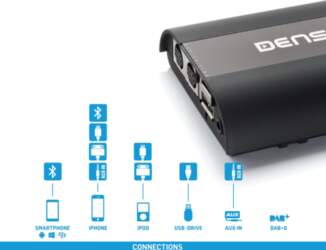 Dension Adapter USB, iPhone, AUX with