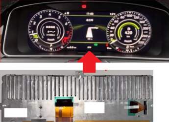4CAR Skoda, VW... LCD display for