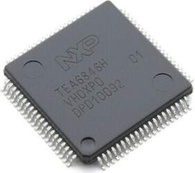 TEA6846 single IC with car radio