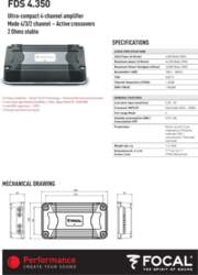 Focal FDS 4.350 (D class)