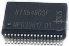 BTS5480 power controller with SPI.