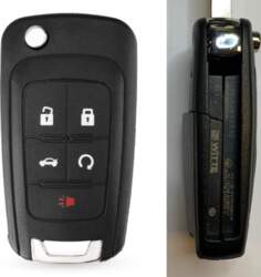 Chevrolet remote KEY case (5 button)