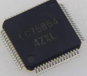 LC75854 LCD display drivers with key