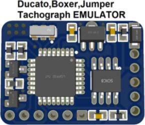 Codecard Tachograph emulator for Fiat, Peugeot