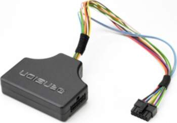 Dension CD changer retention module for