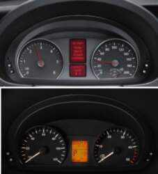 Codecard Mercedes Sprinter, VW (->2017) odometer