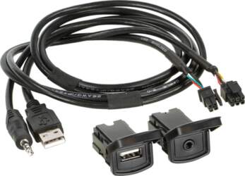 Connects2 VW universal cable USB, AUX