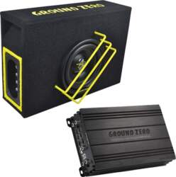 Ground Zero 375 active subwoofer basskit
