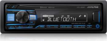 Alpine UTE-200BT receiver with USB, Bluetooth